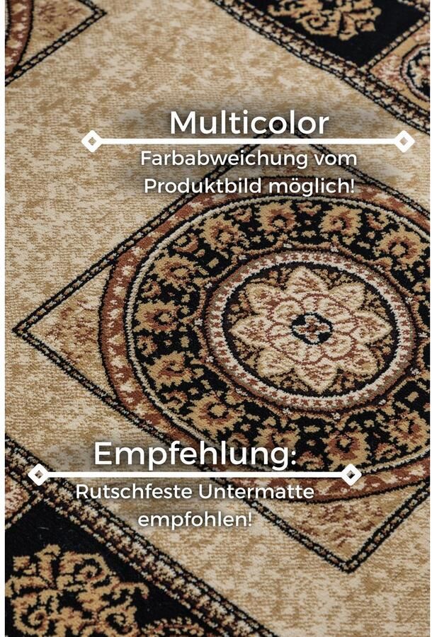 NOURISTAN Loper Shindand Orient look slijtvast onderhoudsvriendelijk robuust