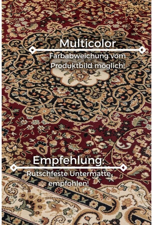 NOURISTAN Vloerkleed Ghorian Orient look slijtvast onderhoudsvriendelijk robuust - Foto 2