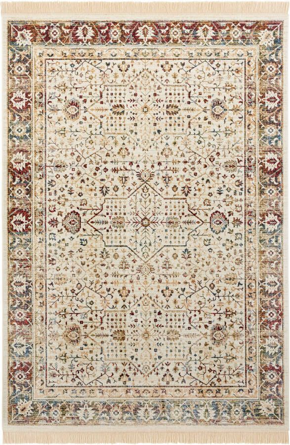 Nouristan Klassiek vloerkleed Modern Belutsch beige 135x195 cm - Foto 4