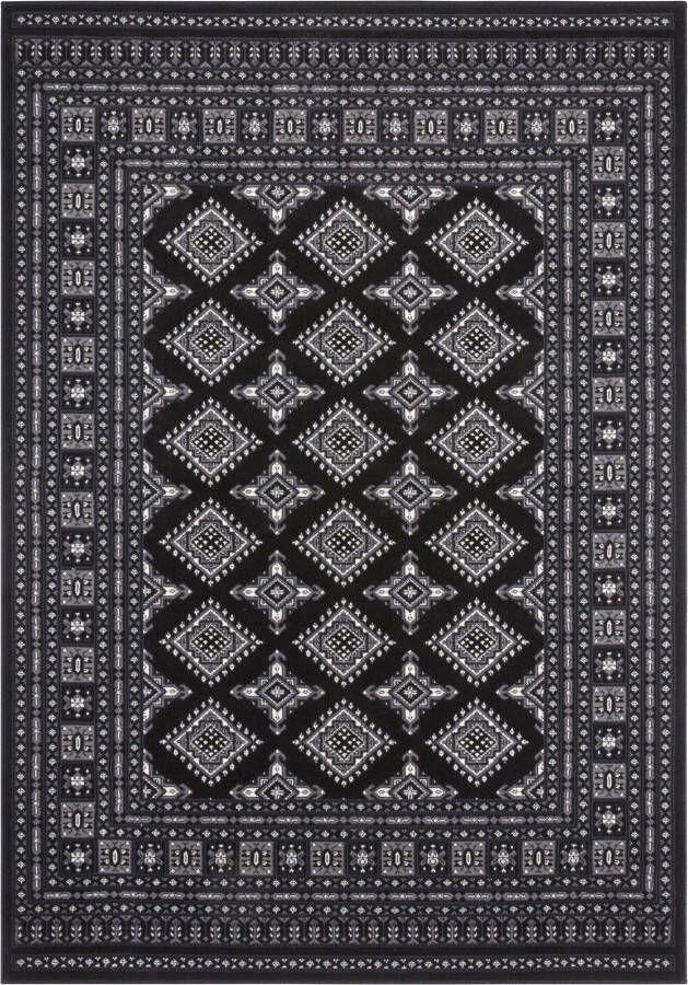 Nouristan Klassiek vloerkleed Sao Buchara zwart 200x290 cm - Foto 2