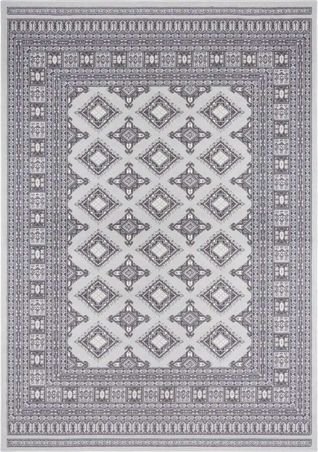 Nouristan Klassiek vloerkleed Sao Buchara grijs 160x230 cm - Foto 4