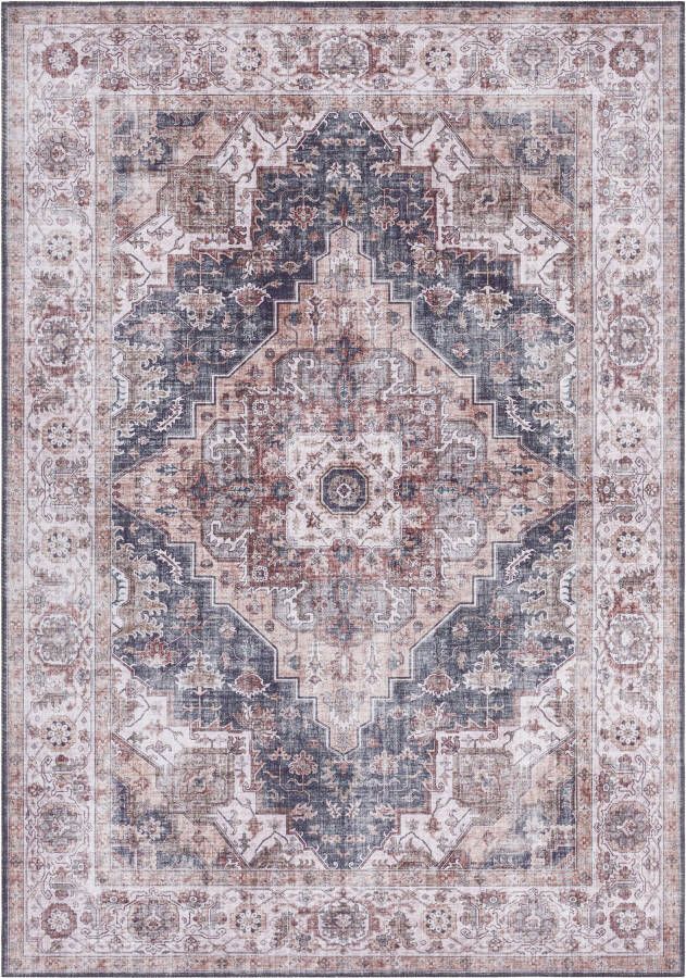 Nouristan Vintage vloerkleed Sylla grijs 120x160 cm - Foto 6