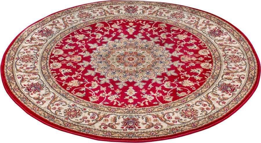 Nouristan Rond perzisch tapijt Zuhr rood 160 cm rond - Foto 2