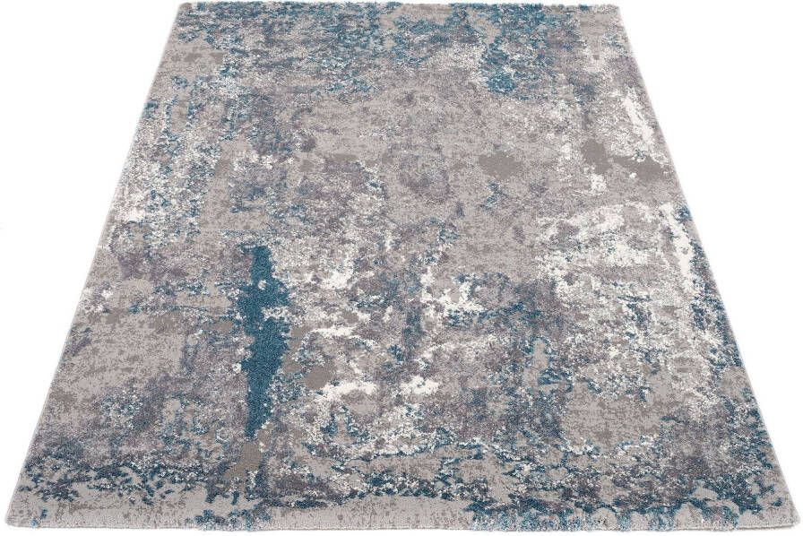 OCI DIE TEPPICHMARKE Vloerkleed Juwel Liray Korte pool woonkamer marmer look reliëfeffect - Foto 8