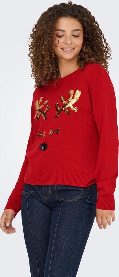 Only Kersttrui ONLXMAS SHINE LS ONECK KNT - Foto 6