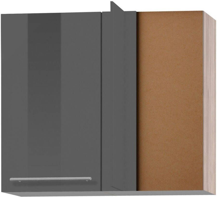 OPTIFIT Hangend hoekkastje Bern Breedte 85x45 cm met metalen greep - Foto 3