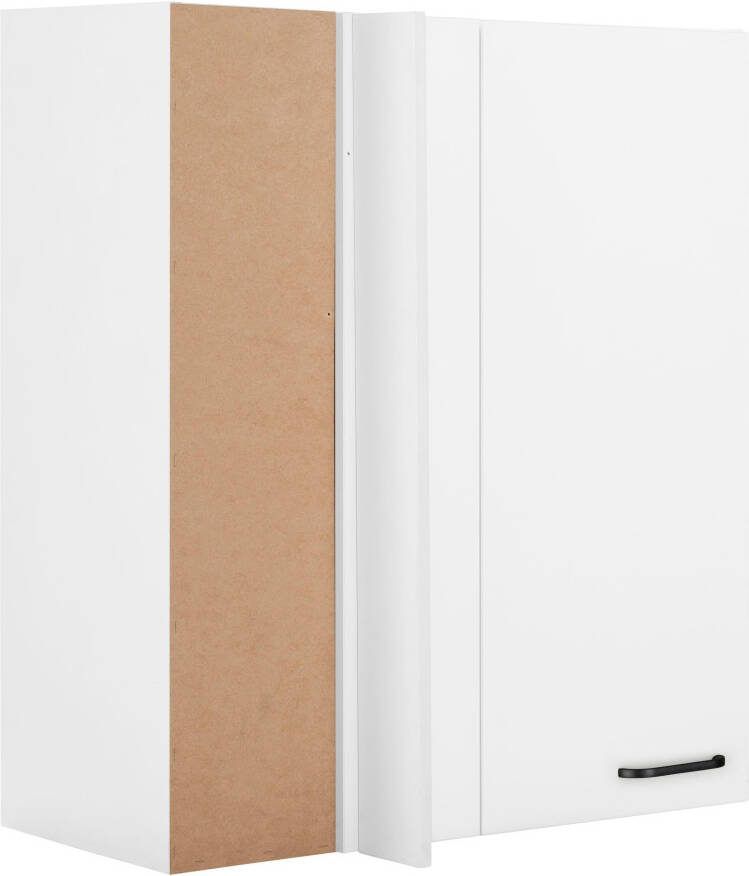 OPTIFIT Hangend hoekkastje Elga met soft-closefunctie en metalen greep breedte 80 cm - Foto 5