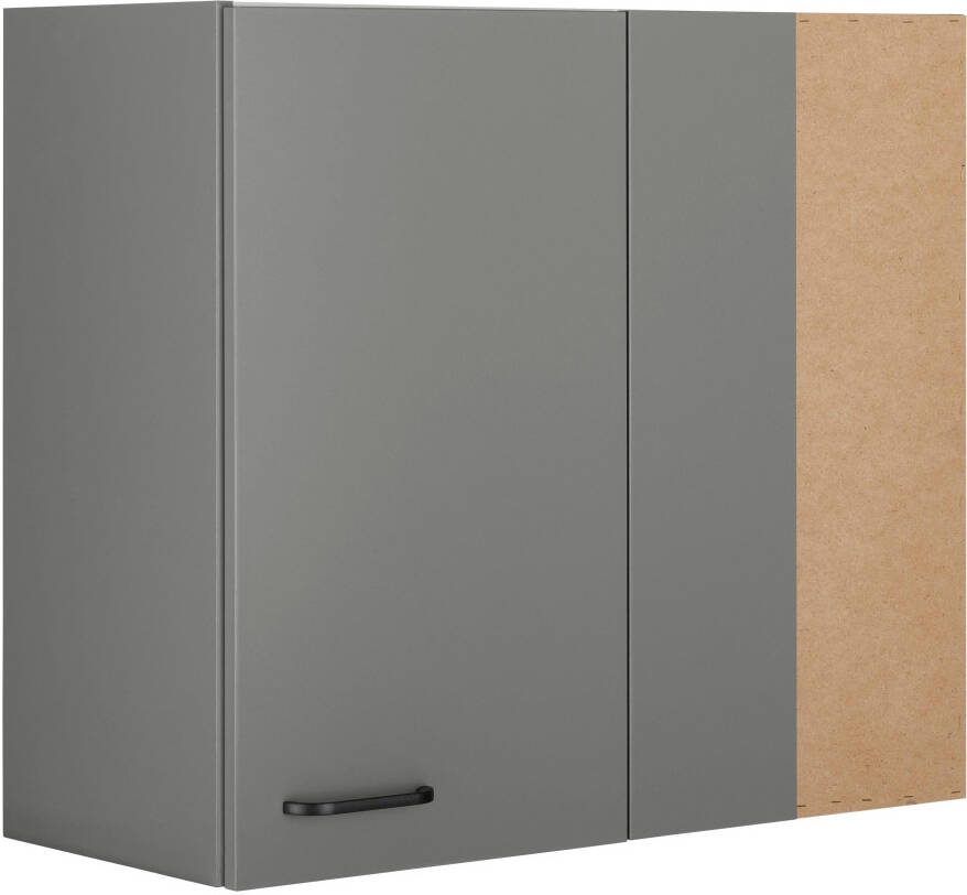 OPTIFIT Hangend hoekkastje Elga met soft-closefunctie en metalen greep breedte 80 cm - Foto 6