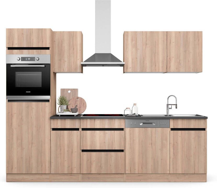OPTIFIT Keuken Safeli Breedte 270 cm naar keuze met of zonder Hanseatic elektrische apparaten - Foto 13