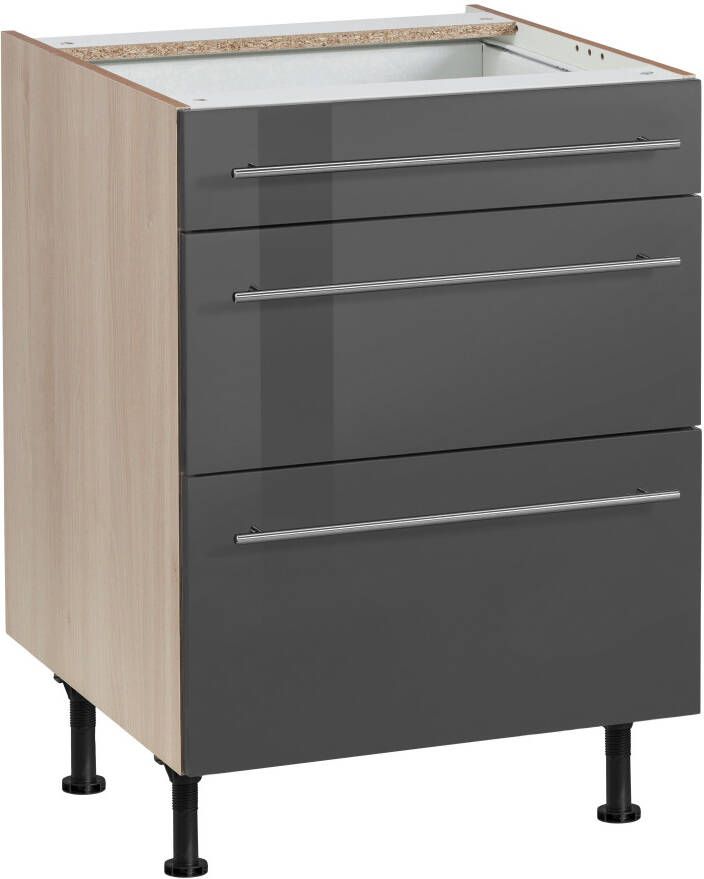 OPTIFIT Onderkast Bern 60 cm breed met lade en 2 laden in hoogte verstelbare poten - Foto 11