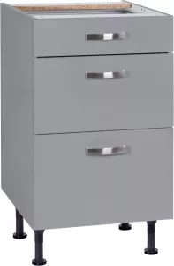 OPTIFIT Onderkast Breedte 50 cm met volledig uittrekbare laden en soft-closefunctie