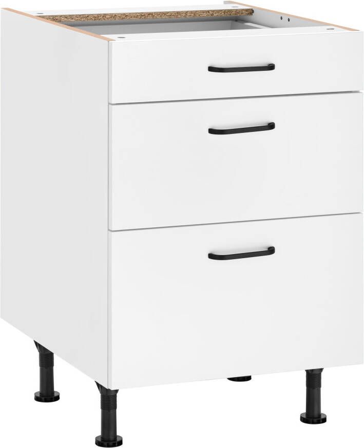 OPTIFIT Onderkast Elga met soft-close functie in hoogte verstelbare poten breedte 60 cm - Foto 4