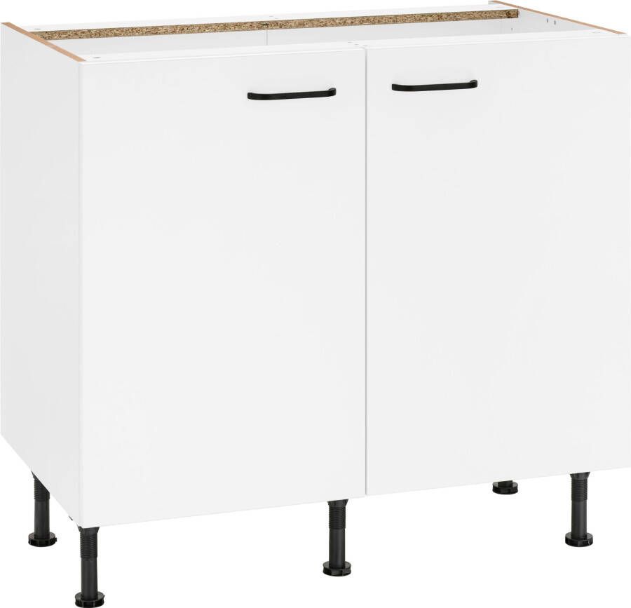 OPTIFIT Onderkast Elga met soft-close functie in hoogte verstelbare poten breedte 90 cm