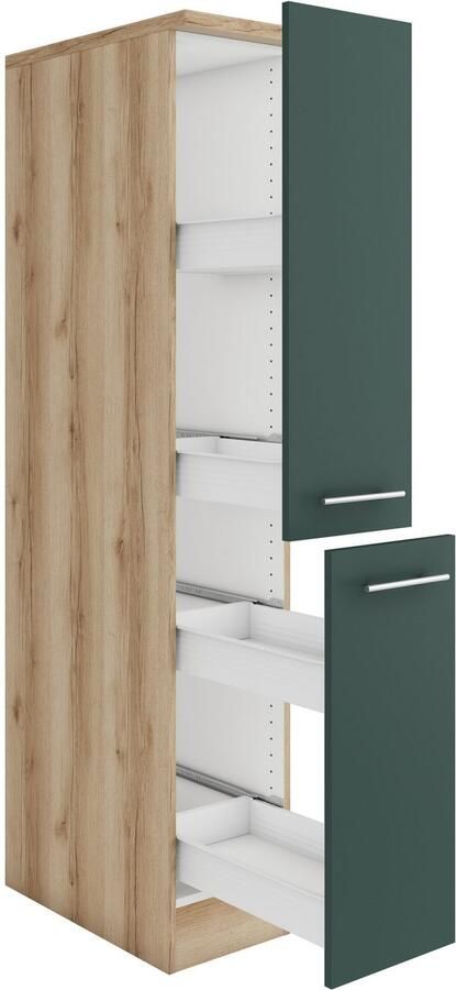 OPTIFIT Apothekerskast Bella Breedte 30 cm hoogte 174 4 cm 2 uittrekken