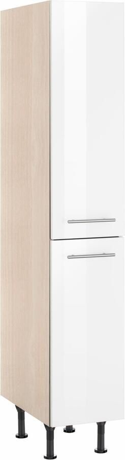 OPTIFIT Apothekerskast Bern 30 cm breed 176 cm hoog in hoogte verstelbare stelpootjes metalen grepen - Foto 2