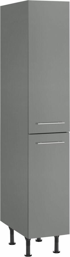 OPTIFIT Apothekerskast Bern 30 cm breed 176 cm hoog in hoogte verstelbare stelpootjes metalen grepen - Foto 2