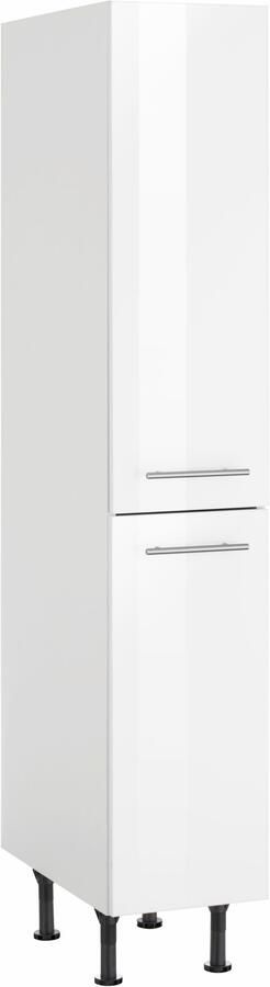 OPTIFIT Apothekerskast Bern 30 cm breed 176 cm hoog in hoogte verstelbare stelpootjes metalen grepen - Foto 10