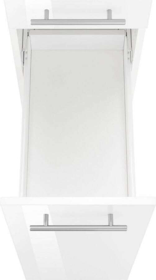 OPTIFIT Apothekerskast Bern 30 cm breed 176 cm hoog in hoogte verstelbare stelpootjes metalen grepen - Foto 3