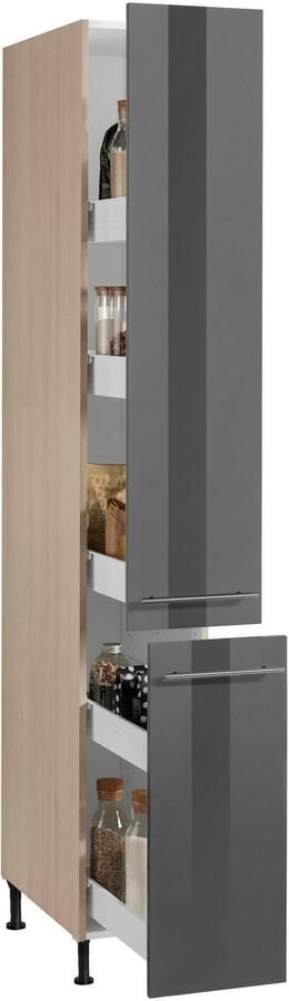 OPTIFIT Apothekerskast Bern 30 cm breed 212 cm hoog met in hoogte verstelbare stelpoten - Foto 7