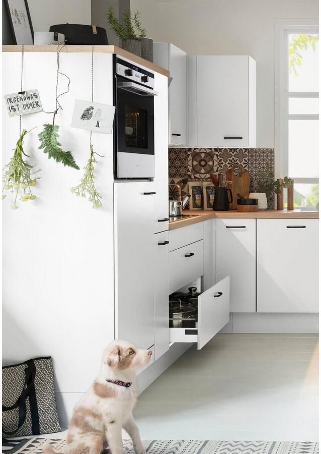 OPTIFIT Apothekerskast Elga met soft-close-functie in hoogte verstelbare poten breedte 30 cm - Foto 2