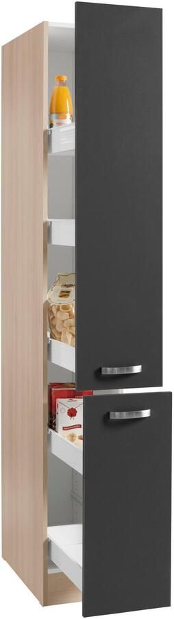 OPTIFIT Apothekerskast Faro 2 laden metalen grepen breedte 30 cm - Foto 9