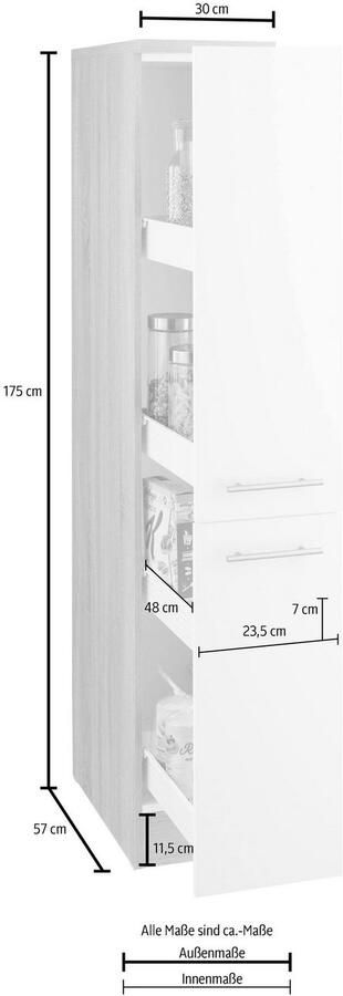 OPTIFIT Apothekerskast Kalmar - Foto 2