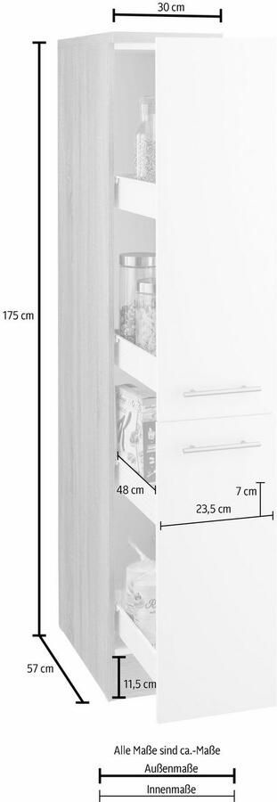 OPTIFIT Apothekerskast Kalmar - Foto 5