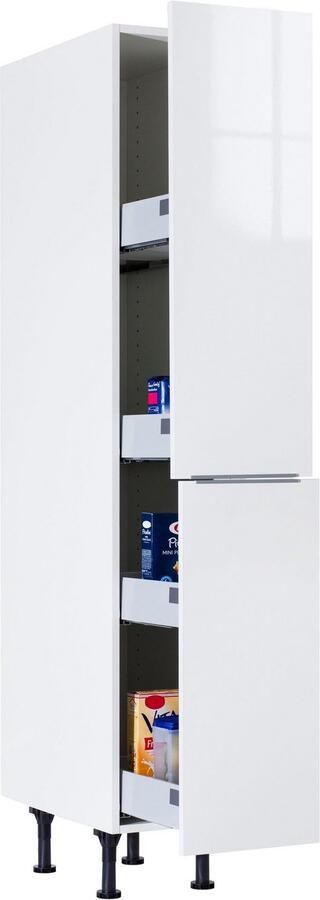 OPTIFIT Apothekerskast Tara met 2 volledig uittrekbare laden en 4 legplanken soft-closefunctie breedte 30 cm - Foto 5