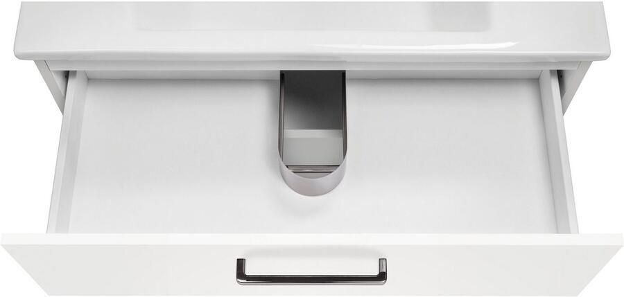 OPTIFIT Badkamerserie Napoli met contrastkleurige kastelement en soft-closefunctie (set) - Foto 7