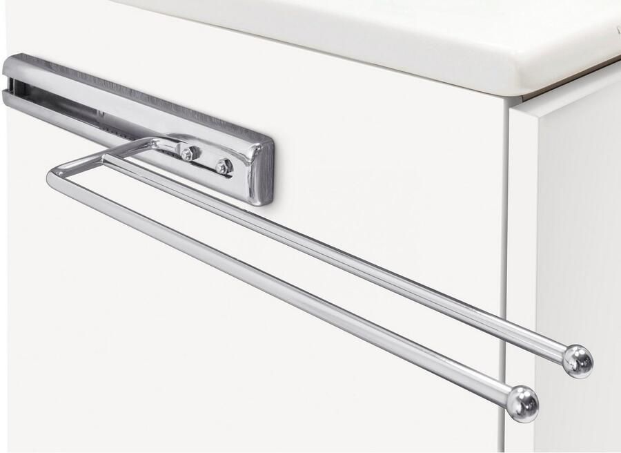 OPTIFIT Badkamerserie Napoli met contrastkleurige kastelement en soft-closefunctie (set) - Foto 4