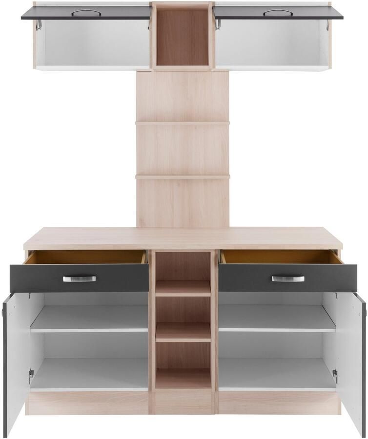 OPTIFIT Buffetkast Faro met metalen handgrepen breedte 150 cm - Foto 2