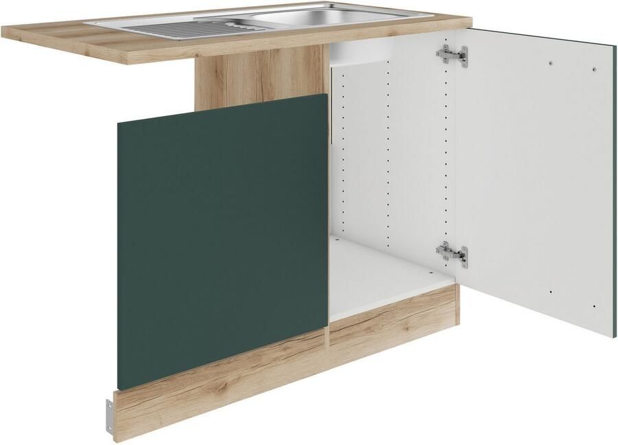 OPTIFIT Gootsteenkast Bella Breedte 110 cm voor gedeeltelijk geïntegreerde vaatwasser - Foto 2