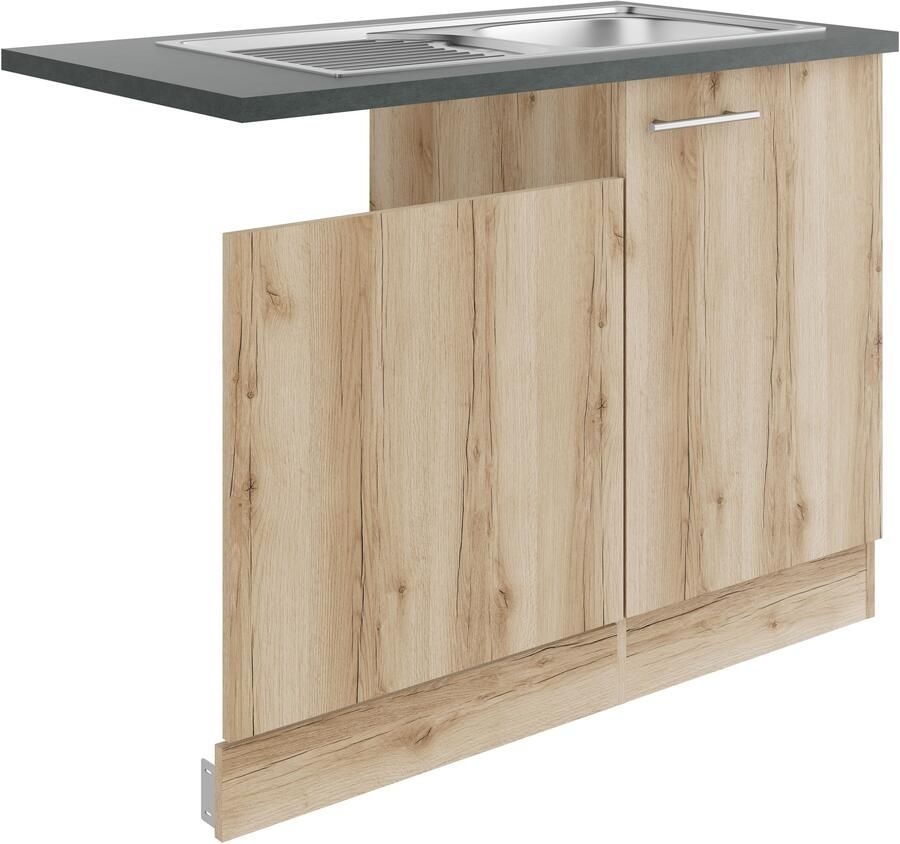 OPTIFIT Gootsteenkast Bella Breedte 110 cm voor gedeeltelijk geïntegreerde vaatwasser - Foto 3