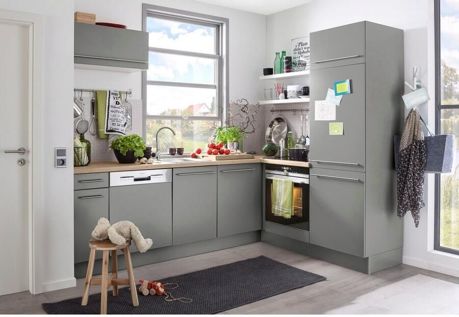 OPTIFIT Gootsteenkast Bern 50 cm breed met 1 deur met in hoogte verstelbare poten met metalen greep - Foto 2