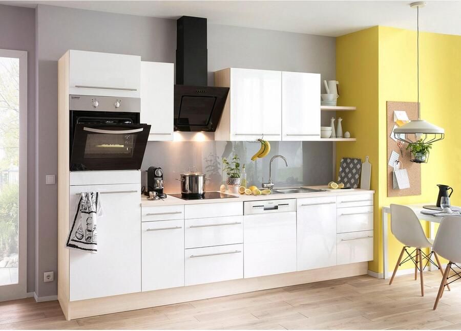 OPTIFIT Oven- koelkastombouw Bern 60 cm breed 212 cm hoog met in hoogte verstelbare stelpoten