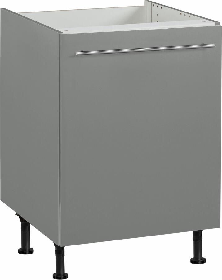 OPTIFIT Gootsteenkast Bern 60 cm breed met 1 deur met in hoogte verstelbare poten met metalen greep - Foto 3