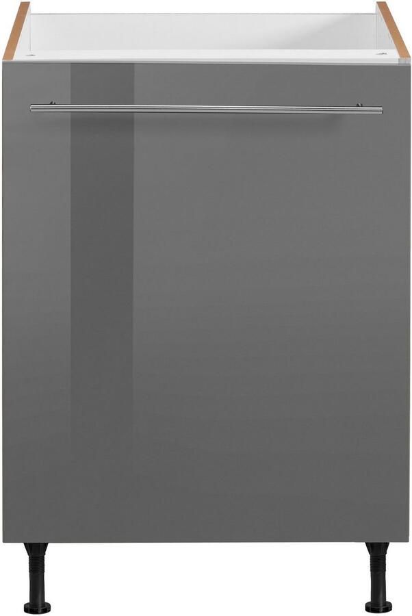 OPTIFIT Gootsteenkast Bern 60 cm breed met 1 deur met in hoogte verstelbare poten met metalen greep - Foto 4