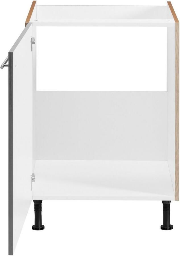 OPTIFIT Gootsteenkast Bern 60 cm breed met 1 deur met in hoogte verstelbare poten met metalen greep - Foto 3