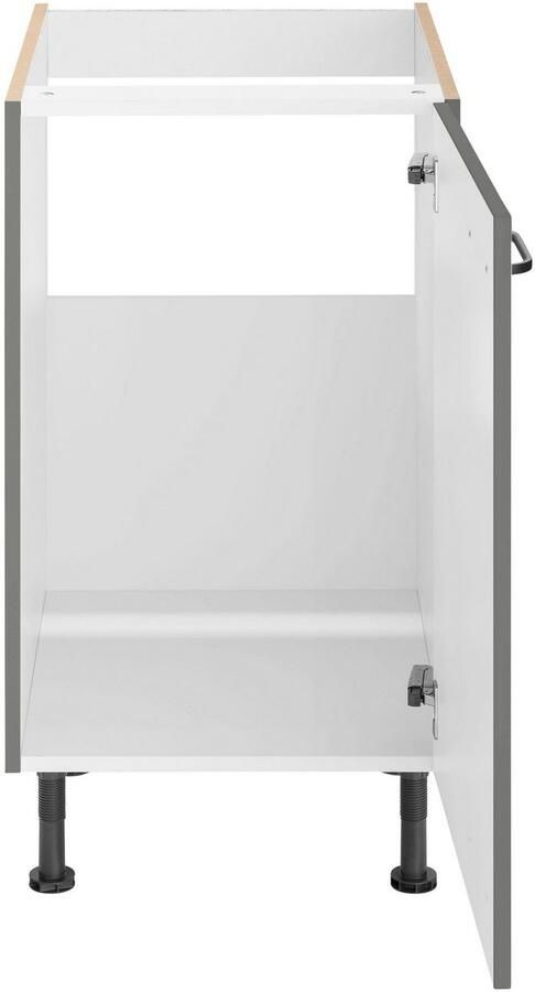 OPTIFIT Gootsteenkast Elga met soft-close-functie in hoogte verstelbare poten breedte 45 cm