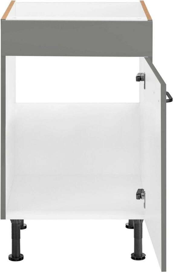 OPTIFIT Gootsteenkast Elga met soft-close-functie in hoogte verstelbare poten breedte 50 cm - Foto 2