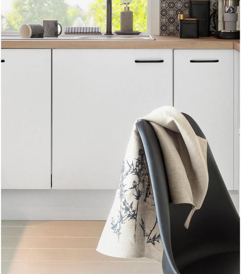 OPTIFIT Gootsteenkast Elga met soft-close-functie in hoogte verstelbare poten breedte 60 cm