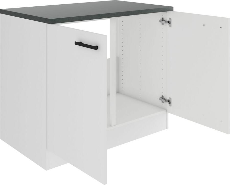 OPTIFIT Gootsteenkast Palma Breedte 100 cm inclusief inbouwspoelbak - Foto 2