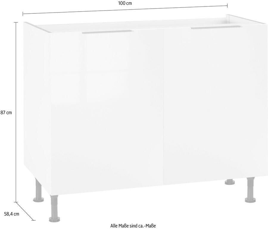 OPTIFIT Gootsteenkast Tara Breedte 100 cm - Foto 3