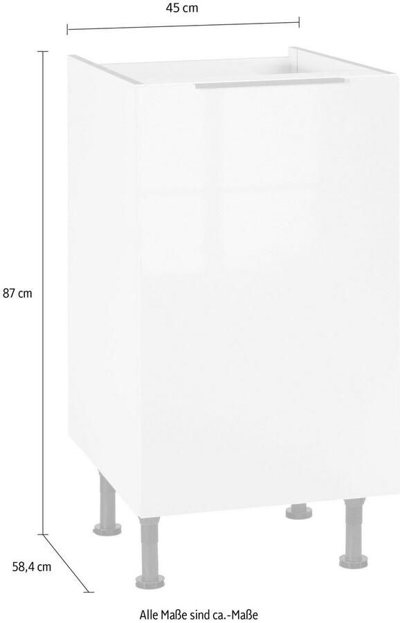 OPTIFIT Gootsteenkast Tara breedte 45 cm