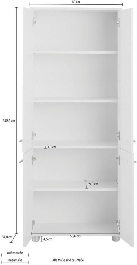 OPTIFIT Halfhoge kast Bern - Foto 4