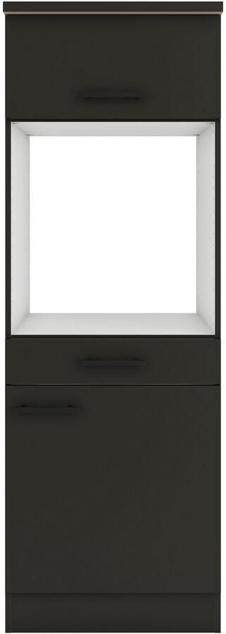 OPTIFIT Halfhoge kast Palma Breedte 60 cm niche-afmetingen voor ovens B D H 56 7 55 5 59 2 cm - Foto 2