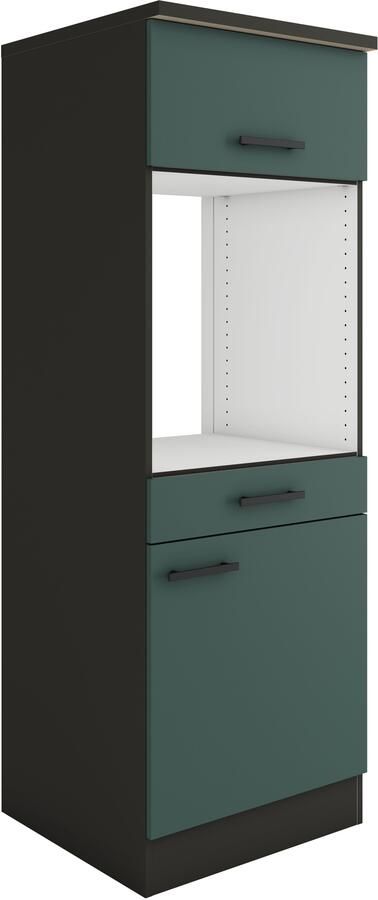 OPTIFIT Halfhoge kast Palma Breedte 60 cm niche-afmetingen voor ovens B D H 56 7 55 5 59 2 cm - Foto 3