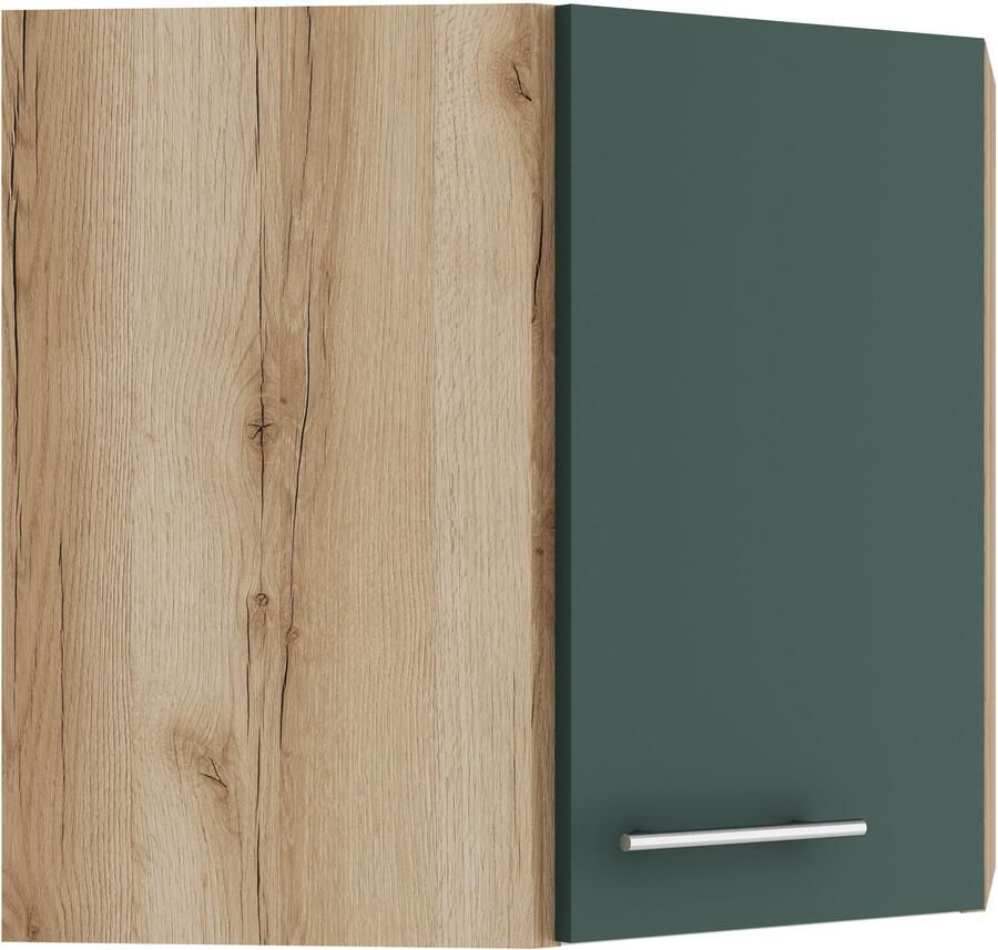 OPTIFIT Hangend hoekkastje Bella Breedte 60 x 60 cm deuropening verwisselbaar - Foto 3