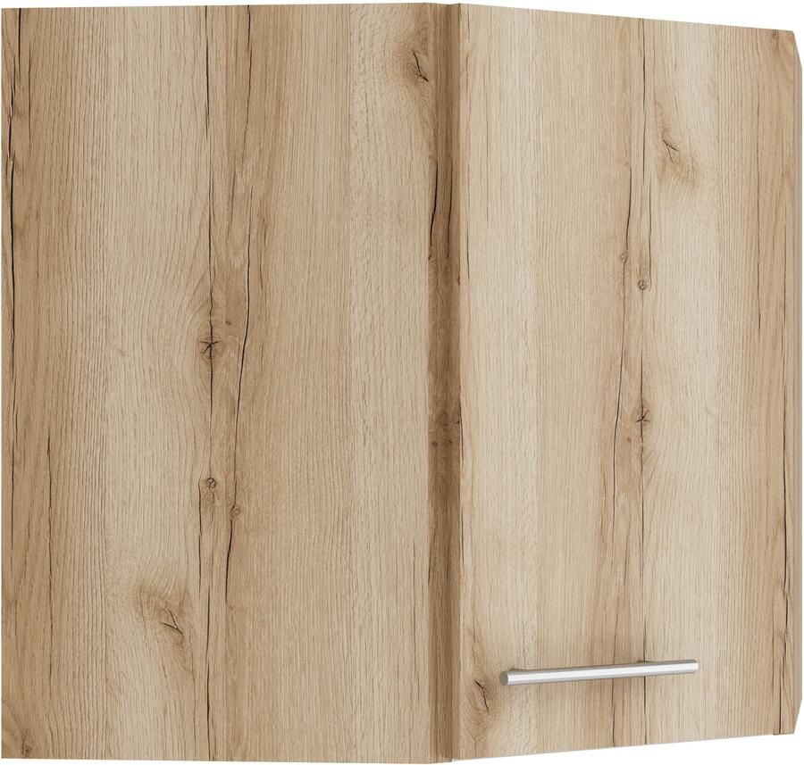 OPTIFIT Hangend hoekkastje Bella Breedte 60 x 60 cm deuropening verwisselbaar - Foto 3