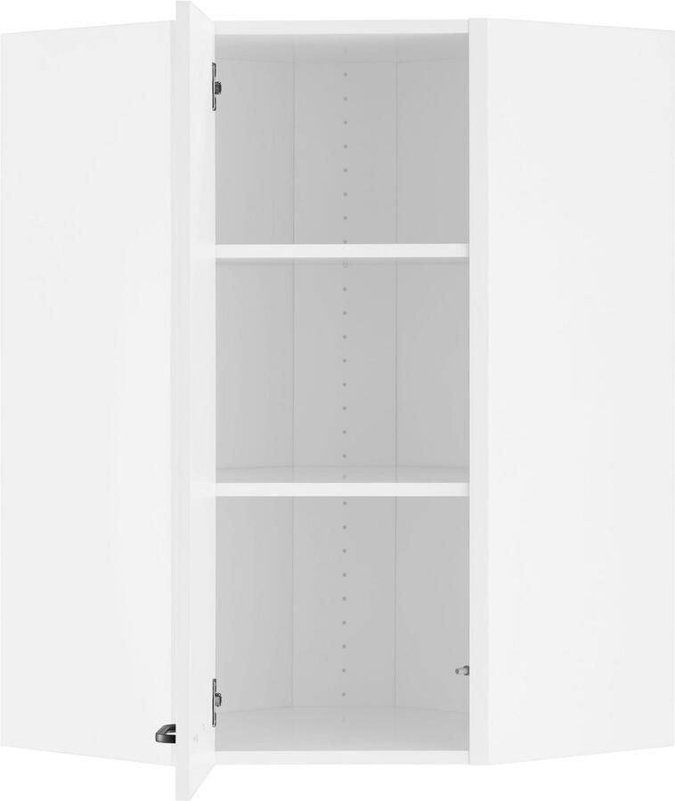 OPTIFIT Hangend hoekkastje Elga met soft-closefunctie en metalen greep breedte 60x60 cm - Foto 2